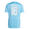 Maglia ufficiale Belgio Mangala 18 Trasferta Euro 2024 per Uomo